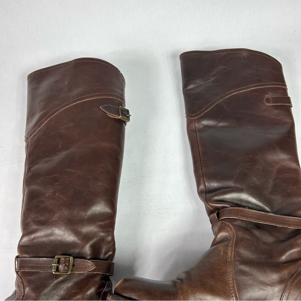 Frye Dorado Rabbit Fur Lug Riding Boost 7 - Picture 8 of 12